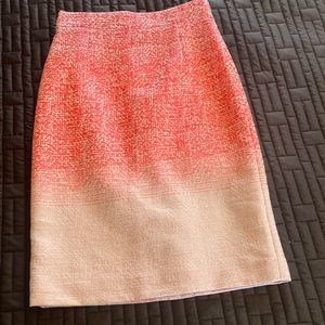 Antonio Melani size 0 pink pencil skirt